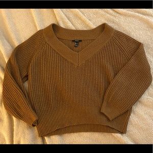 Brown Pull Over Sweater